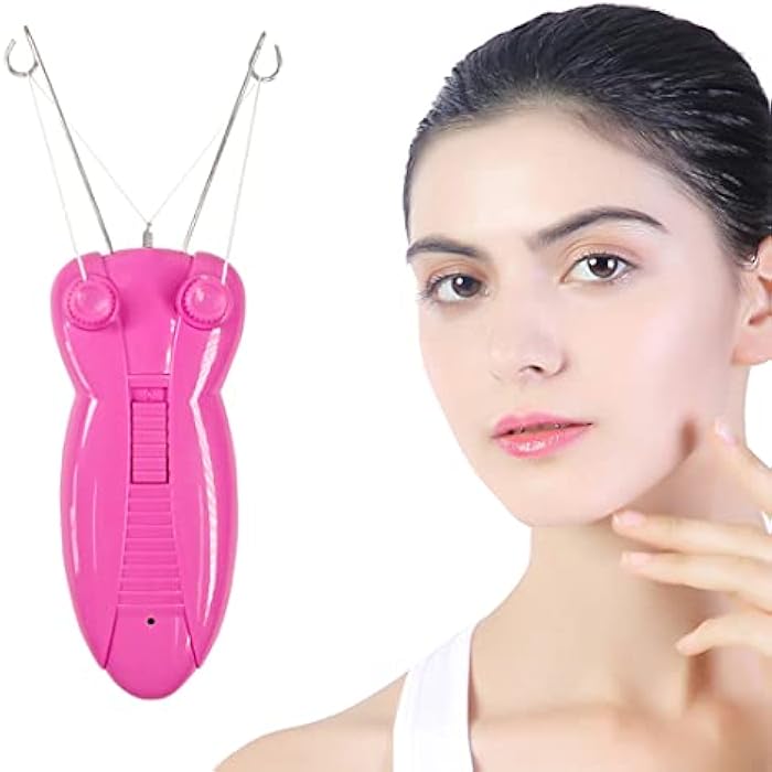 Meschett Electric Facial Hair Remover for Women,USB Rechargeable Thread Epilator Cotton Threading Hair Removal ​for Face Arms Legs Back - Image 1